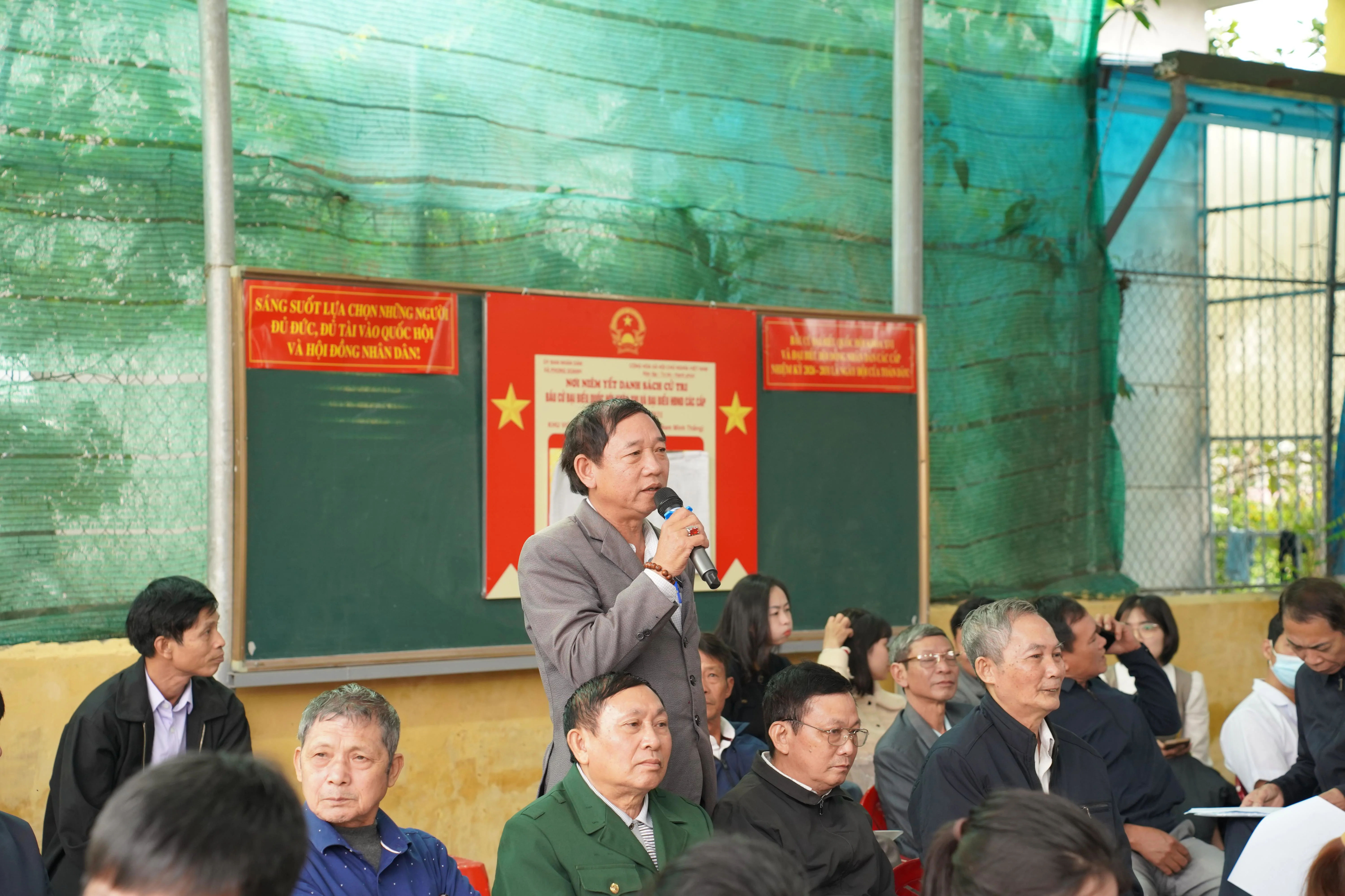 Xã Phong Doanh, Ninh Bình tổ chức tập huấn và diễn tập về công tác bầu cử