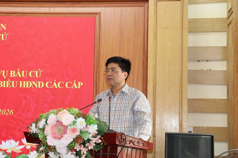 Ban chỉ đạo bầu cử xã Vụ Bản triển khai nhiệm vụ trọng tâm công tác bầu cử