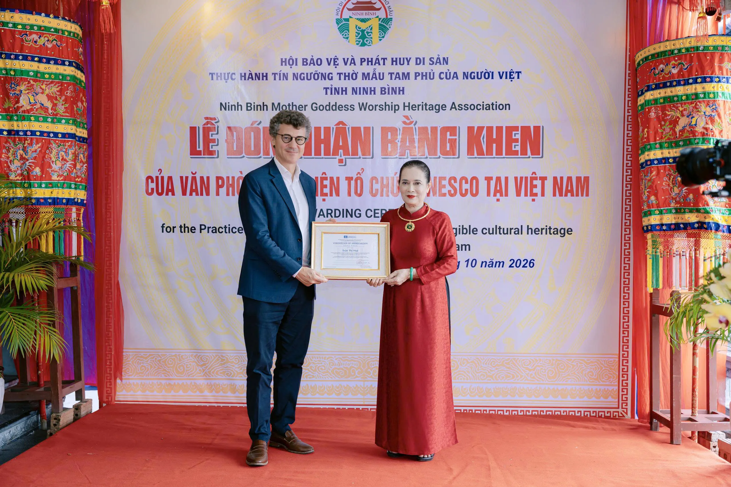 41 nghệ nhân gìn giữ di sản văn hóa tín ngưỡng thờ Mẫu Tam phủ của người Việt được UNESCO vinh danh