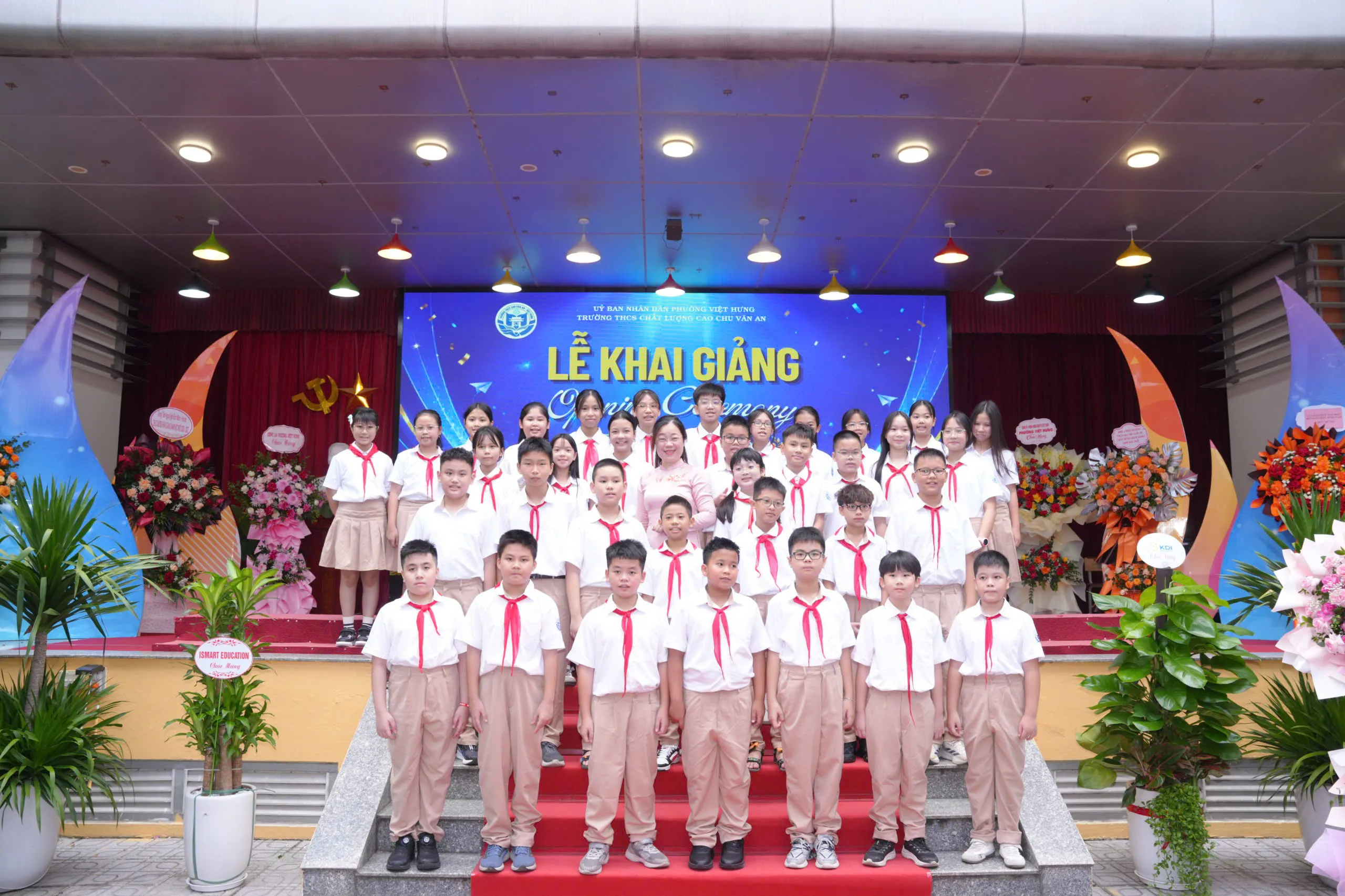 Dưới mái trường THCS Chu Văn An, ước mơ bắt đầu từ yêu thương