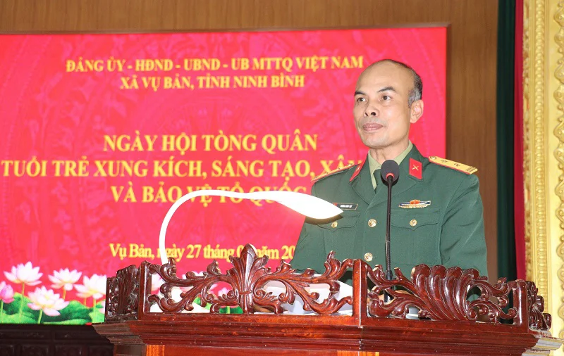 Xã Vụ Bản tổ chức