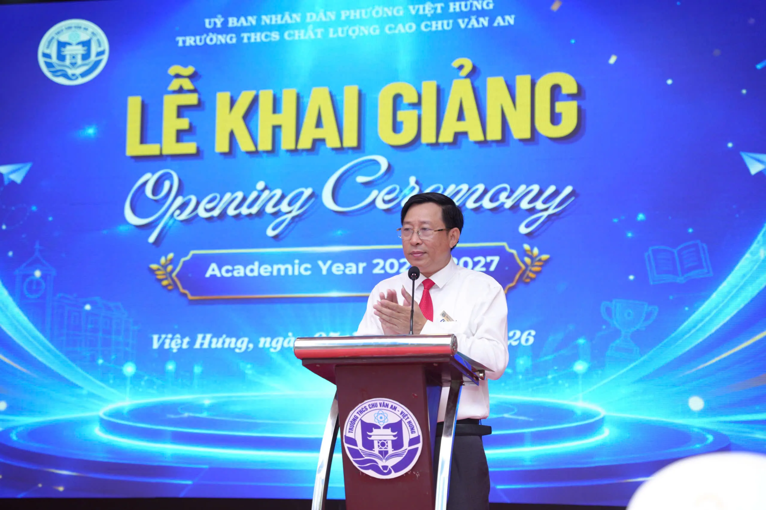 Dưới mái trường THCS Chu Văn An, ước mơ bắt đầu từ yêu thương