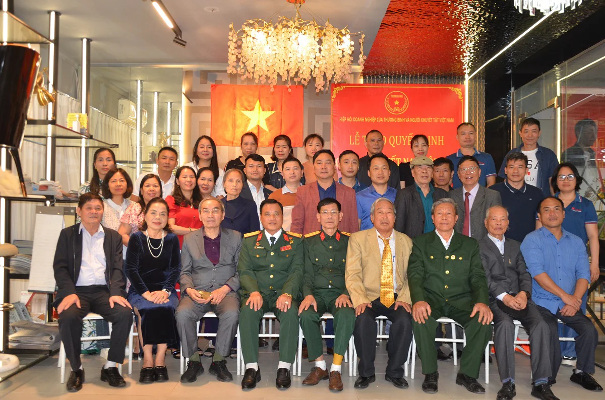 Kết nạp hội viên Hiệp hội doanh nghiệp của TB và NKT Việt Nam