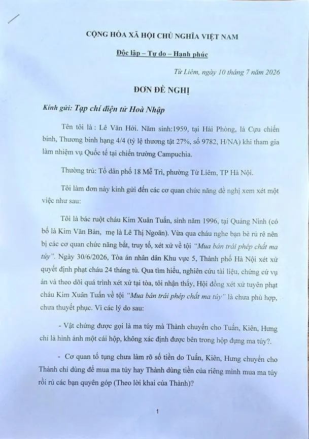 Hà Nội: Hủy án sơ thẩm vụ án ma túy do đánh giá chưa đúng tội danh, vai trò và hành vi của các bị cáo