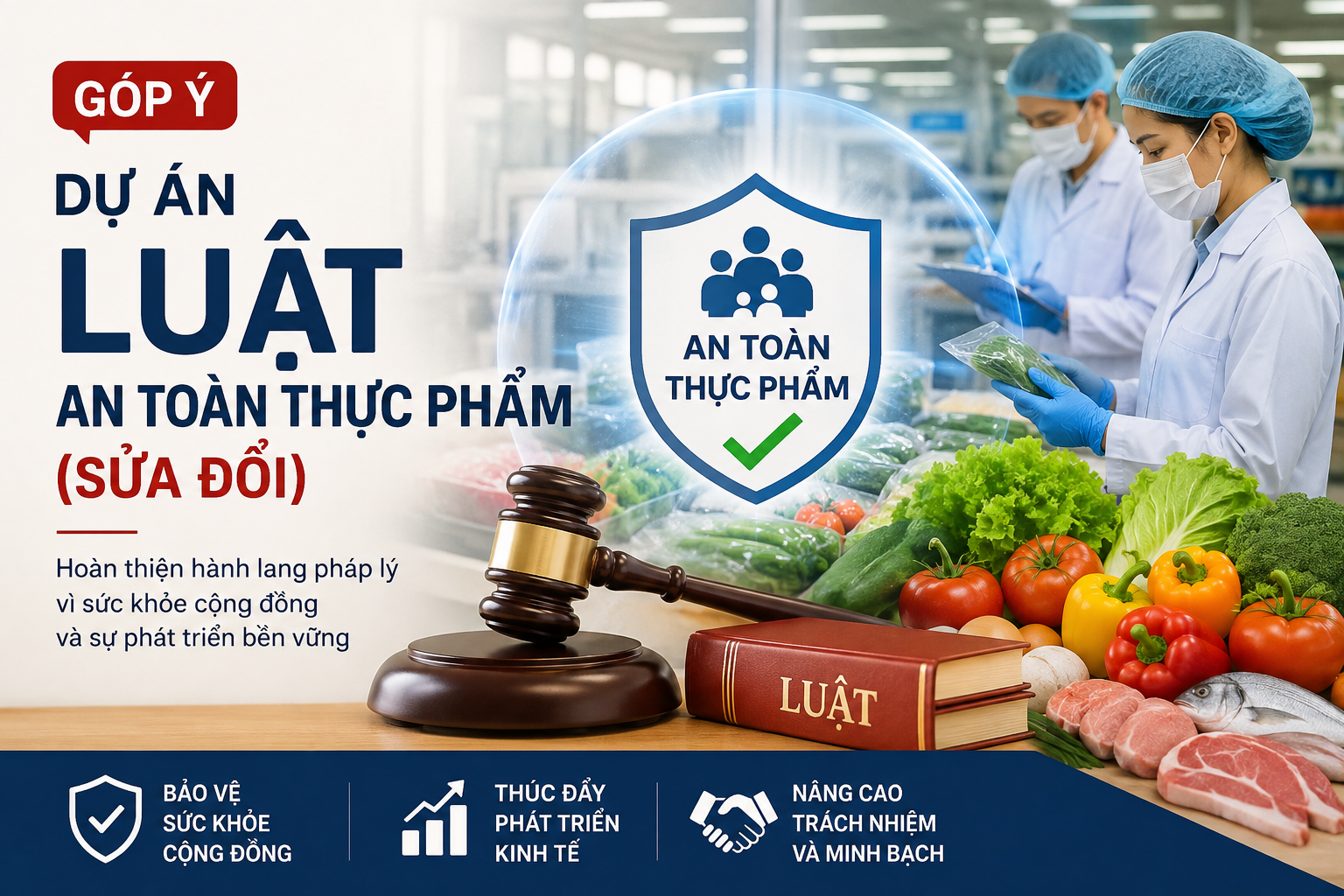 Doanh nghiệp kiến nghị về Luật An toàn thực phẩm ( sửa đổi)