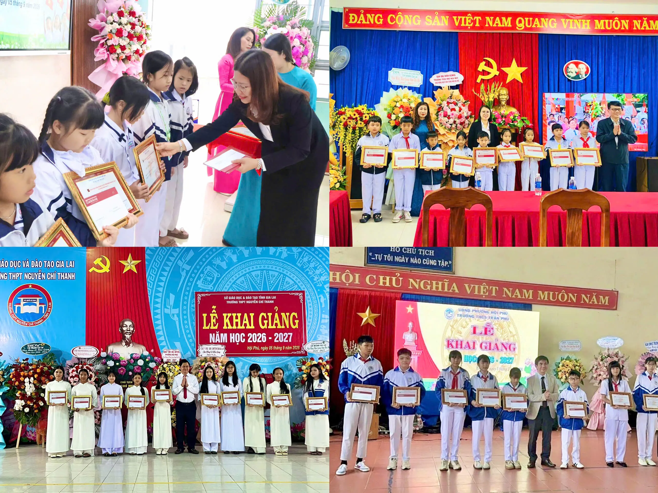 Trọn vẹn niềm vui ngày khai trường: Agribank nối dài hành trình 