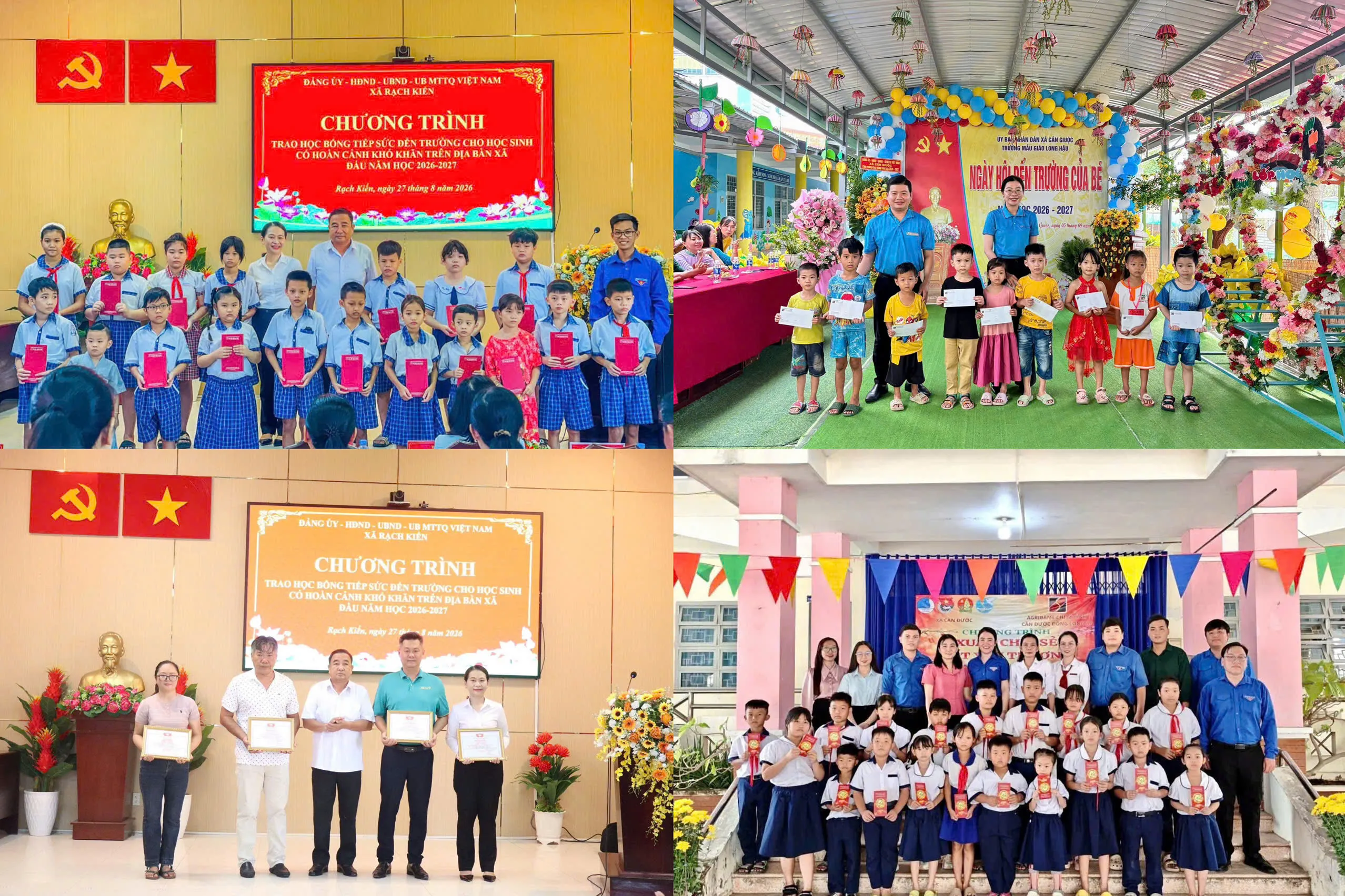 Trọn vẹn niềm vui ngày khai trường: Agribank nối dài hành trình 
