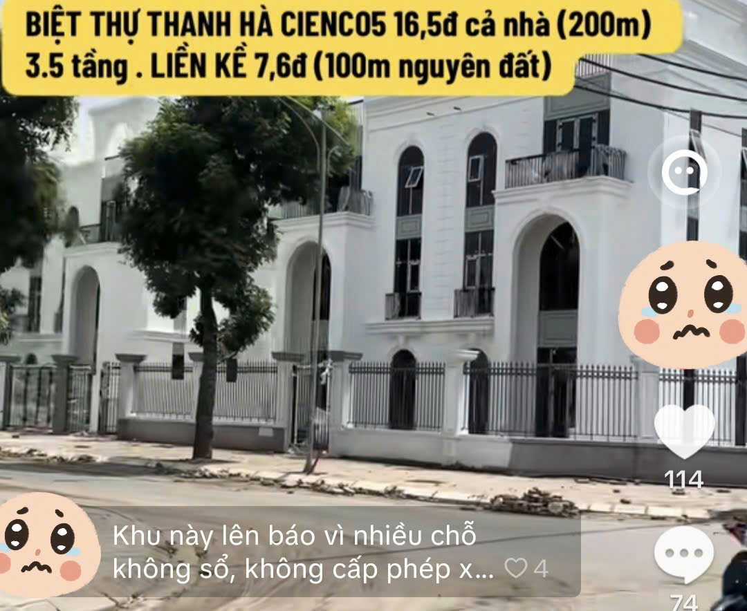 Biệt thự Tây Hà Nội giá giảm sâu, nhà đầu tư chỉ hỏi 'sổ đỏ'
