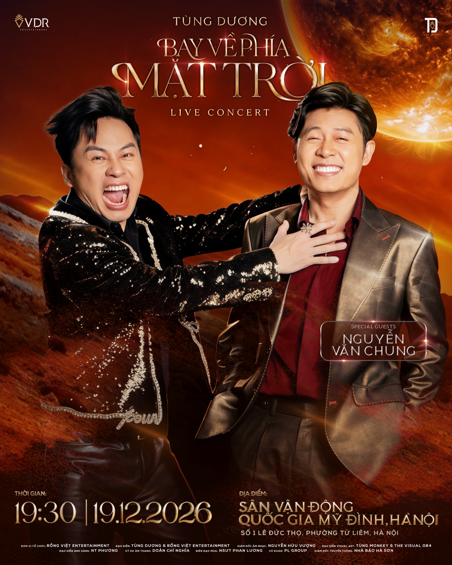Nguyễn Văn Chung sẵn sàng hát, nhảy trong concert của Tùng Dương