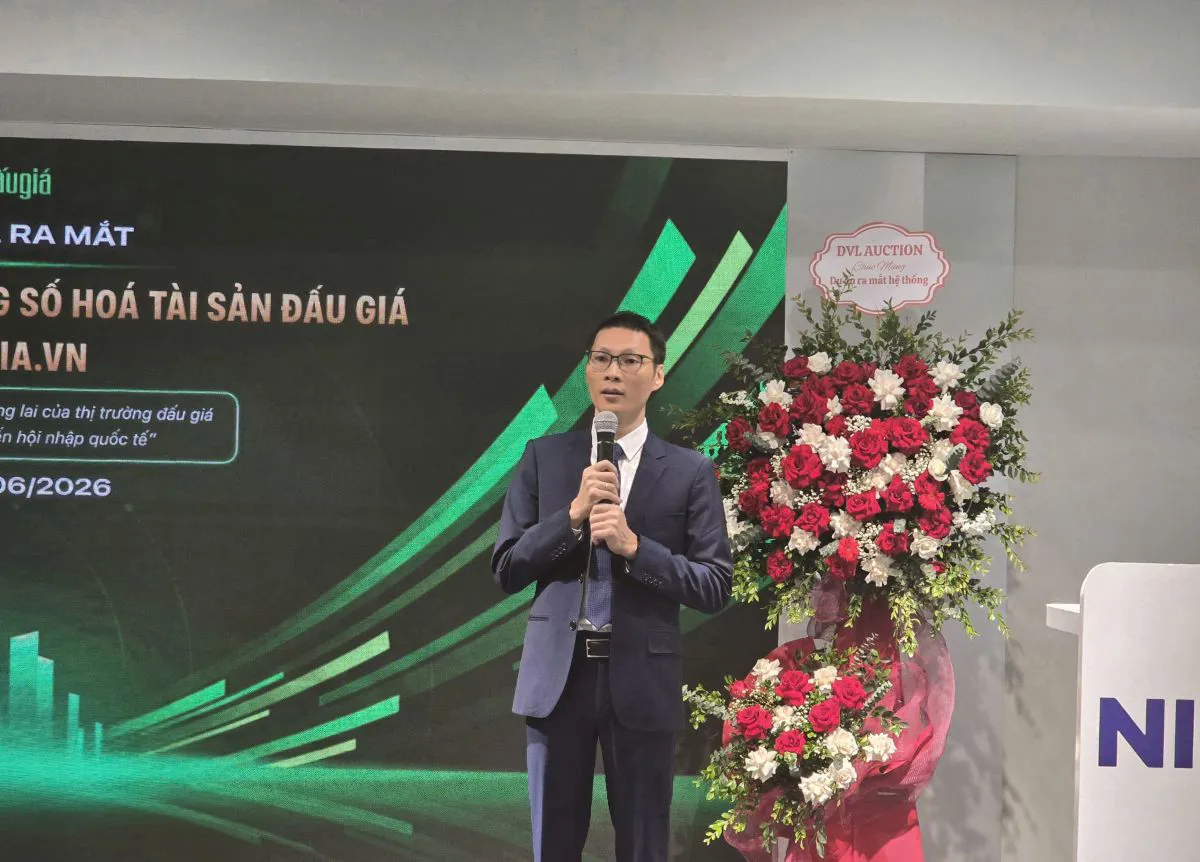 Ra mắt hệ thống thông tin & số hóa tài sản đấu giá Việt Nam: Kiến tạo hạ tầng dữ liệu cho thị trường đấu giá trong kỷ nguyên số