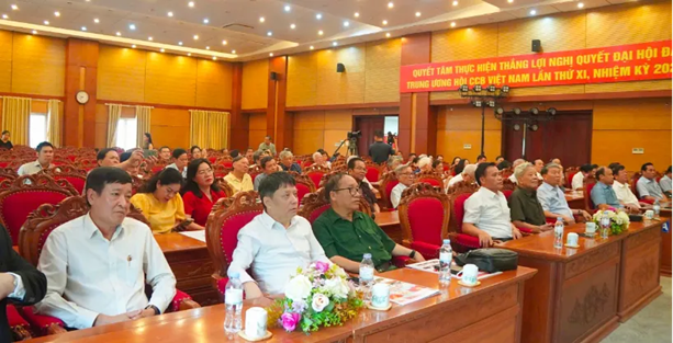 Giới báo chí, văn nghệ sỹ, trí thức đồng hương Hải Phòng tại Hà Nội kỷ niệm 101 năm ngày Báo chí Cách mạng Việt Nam