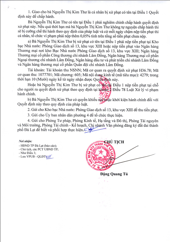 Tháo dỡ chưa tương xứng, phúc tra cần được làm rõ