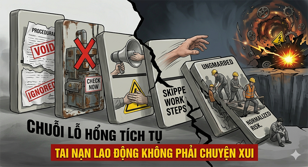 Tai nạn lao động không phải chuyện xui