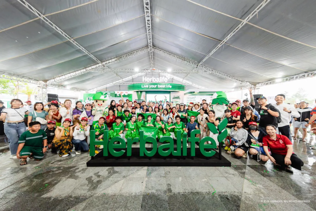 Herbalife Việt Nam tài trợ giải VnExpress Vung Tau International Half Marathon Herbalife Cup 2026 để khuyến khích lối sống năng động