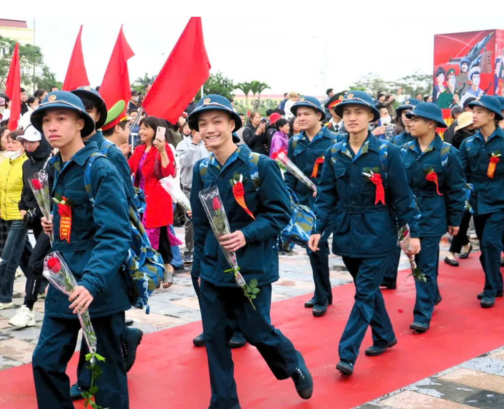 TP.Hải Phòng rộn ràng ngày hội tòng quân