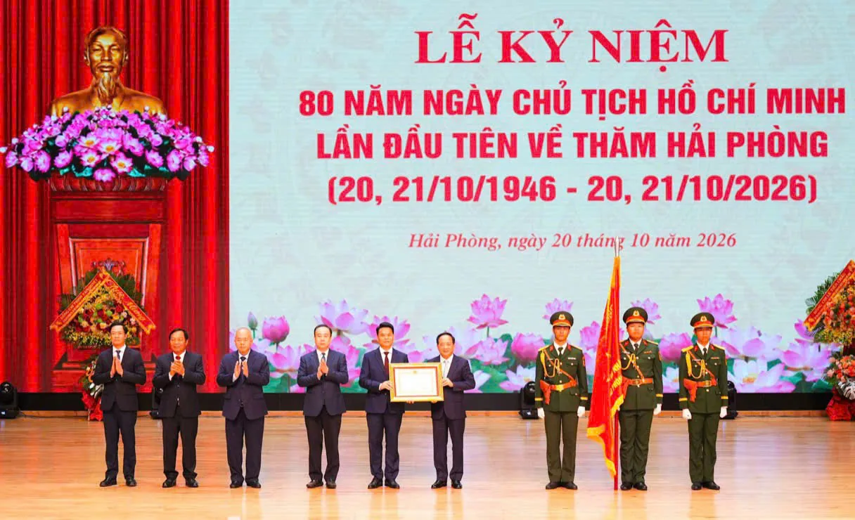 Hải Phòng kỷ niệm 80 năm ngày đầu tiên Bác Hồ về thăm Thành phố