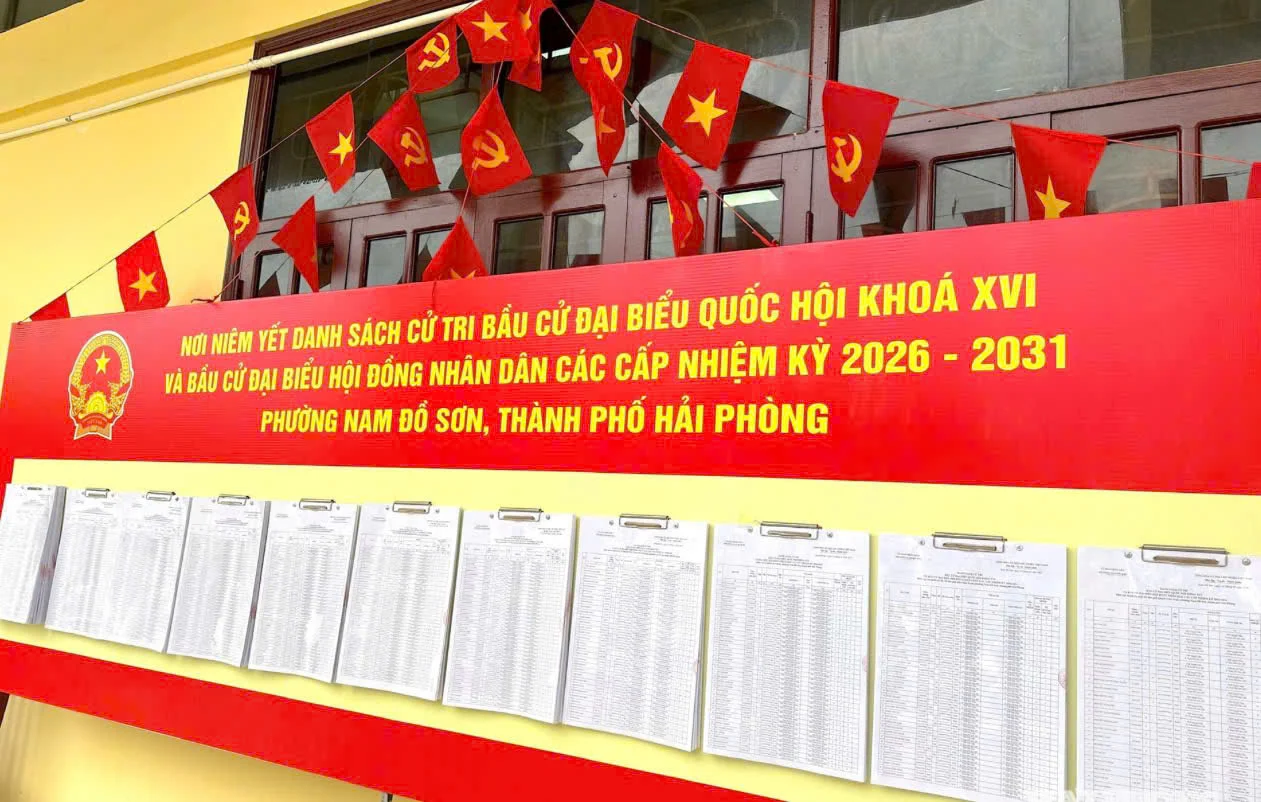 TP.Hải Phòng đẩy mạnh tuyên truyền, tạo khí thế sôi nổi hướng tới Bầu cử đại biểu Quốc hội khóa XVI và đại biểu HĐND các cấp