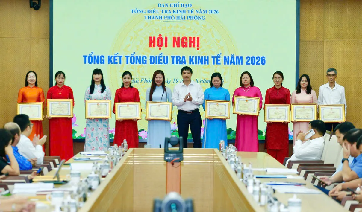 TP.Hải Phòng hoàn thành Tổng điều tra kinh tế năm 2026