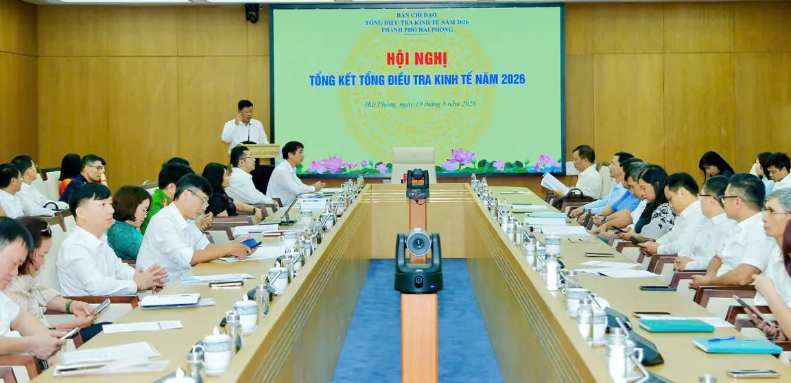 TP.Hải Phòng hoàn thành Tổng điều tra kinh tế năm 2026