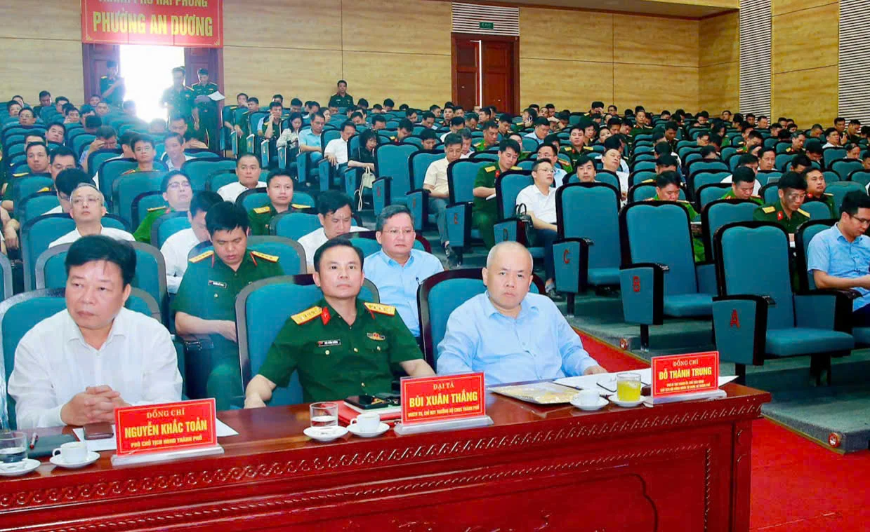 TP.Hải Phòng hoàn thành 100% chỉ tiêu tuyển quân năm 2026