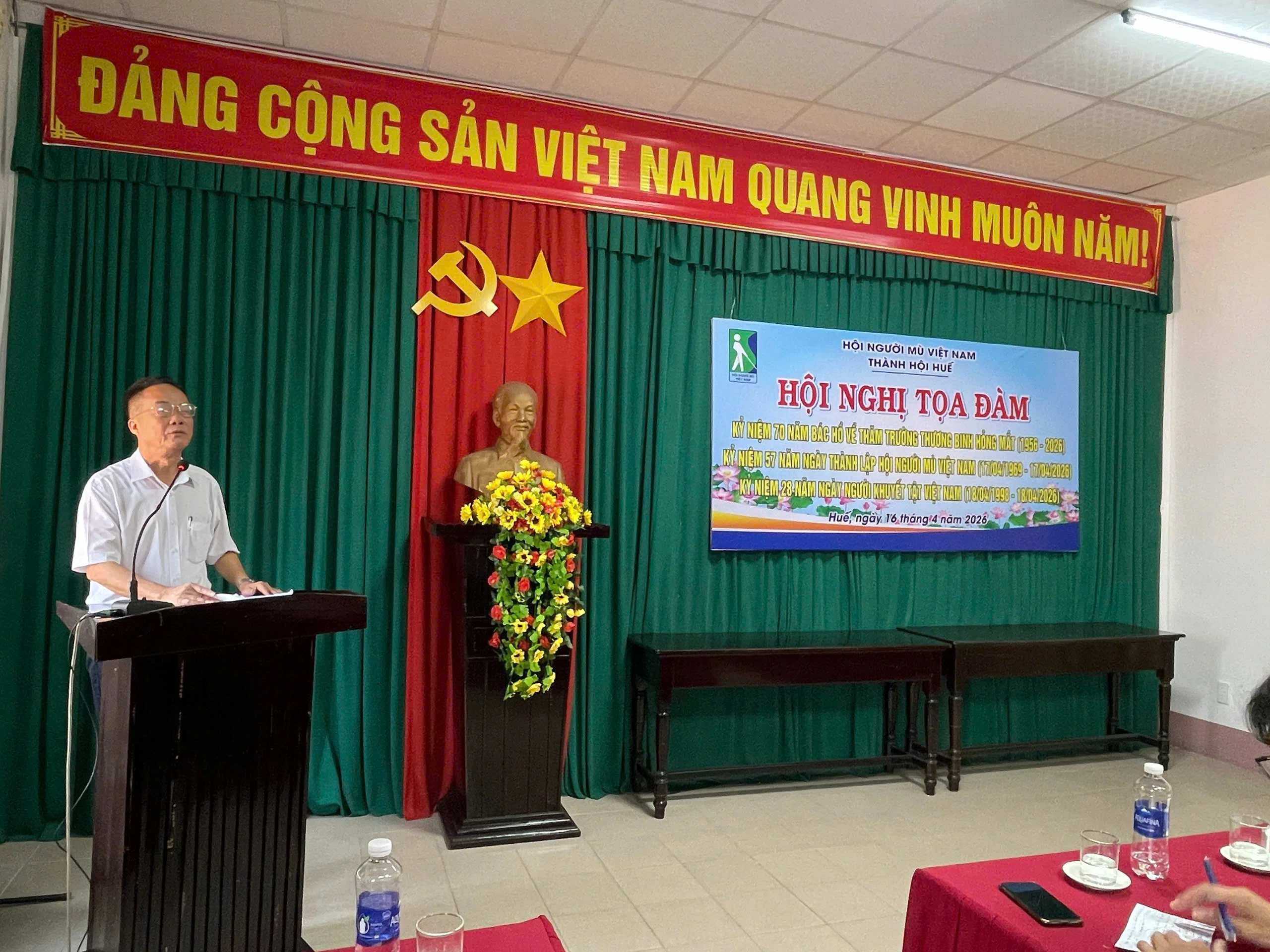 HNM thành phố Huế tổ chức Hội nghị tọa đàm kỷ niệm 28 năm ngày Người Khuyết tật Việt Nam 