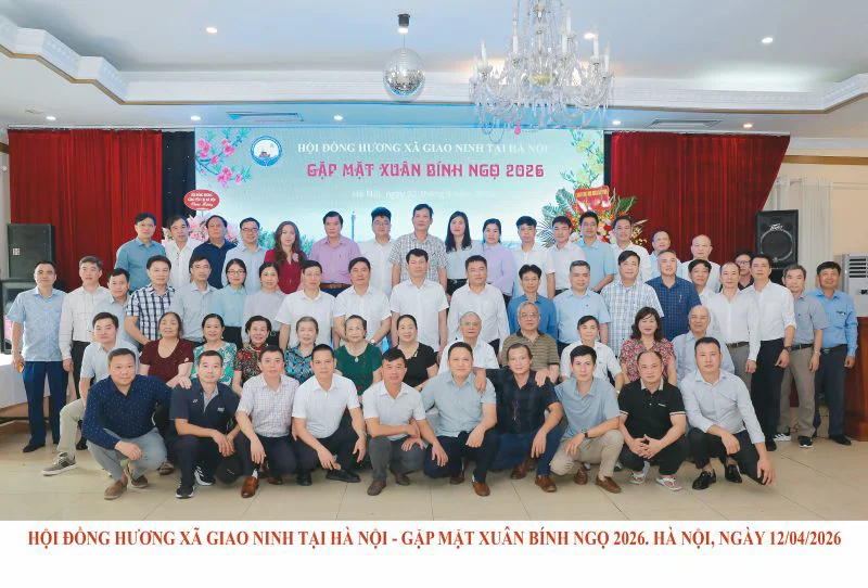 Hội đồng hương Giao Ninh tại Hà Nội: nơi đầy ắp tình quê hương và lòng nhân ái