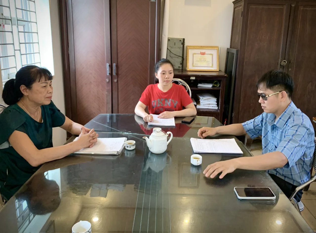 Thực trạng Hội Người mù phường Nam Định trước ngày đại hội nhiệm kỳ
