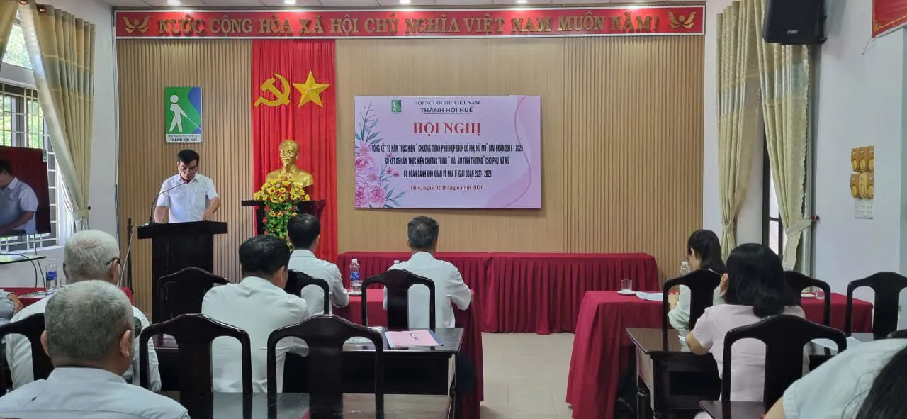 HNM TP. Huế tổ chức hội nghị tổng kết 10 năm triển khai chương trình phối hợp với Hội Liên hiệp phụ nữ thành phố 