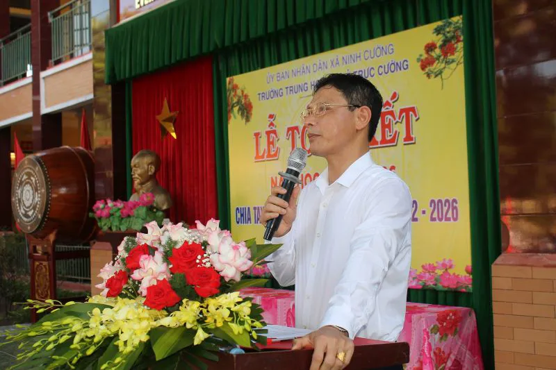 Ghi nhận tại Trường Trung học cơ sở Trực Cường