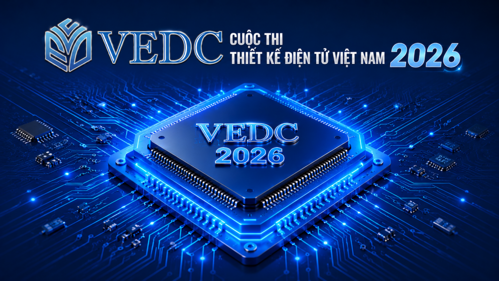 Hơn 1000 sinh viên tham gia Cuộc thi Thiết kế Điện tử Việt Nam 2026